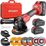 Cordless Angle Grinder 4-1/2 Inch 21v Battery Kit Brushless Power Tool. Fixed Price $106.39.