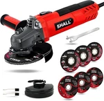 7.5 Amp 4-1/2" 12000 Rpm Corded Electric Angle Grinder Power Tool For Metal,wood. Fixed Price $52.50.
