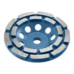Set Of 2 Hercules (ha217-2) 4 " Double Row Segmented Cup Wheel 18 Segments. Fixed Price $54.99.