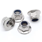 Mewudecor M6-1.0 Flange Nylon Insert Lock Nuts Flanged Locknuts, Din 6926, St.... Fixed Price $14.63.