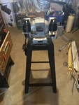 Vintage Black & Decker 6 H.d. Bench Grinder 120v - Model 4310- On Stand. Fixed Price $240.00.