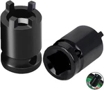 2 Pack Angle Grinder Wrench Attachment With 1/2 Inch Socket Adapter 4 Pin Driver. Fixed Price $10.75.