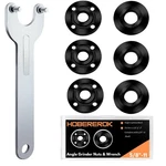 Hobererok 7pcs Angle Grinder Nut & Wrench Kit 5/8-11 Thread Silver. Fixed Price $10.39.