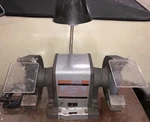 Vtg 70 S Sears Craftsman 6 Block Bench Grinder 1/2hp 397.19340 Cast Tool Light. Fixed Price $160.00.
