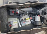Roto Zip Spiral Saw With Used Saws, Bag, Rt Angle Attachment, Manual, & Handle. Fixed Price $28.59.