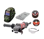 Lincoln Electric 11 Amp Angle Grinder Helmet Kit. Fixed Price $181.99.