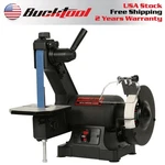 Bucktool Low Speed Bench Belt Grinder Combo,1/3hp Sander For Knife Making. Fixed Price $151.00.