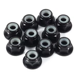 Hex Self-lock Nuts 10 Pcs M3 Nut Cnc Aluminum Flanged Nylon Lock Black, Black. Fixed Price $11.65.