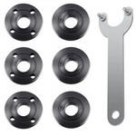 Totowood 7pcs Grinder Flange Angle Wrench Spanner Metal Lock Nut 1pcs Angle.... Fixed Price $14.34.