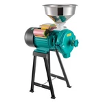 Electric Grain Mill Grinder, 110 Lbs/h Commercial Spice Grinders, 1500w Cast Iro. Fixed Price $197.41.