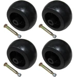 Pack Of 4 Deck Wheels & Bolts Fits Craftsman Riding Mower 174873 193406. Fixed Price $32.89.