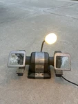 Vintage Craftsman 397.19580 Industrial Bench Grinder W/ Light Usa. Fixed Price $199.00.