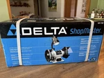 Delta Shopmaster 6 Bench Grinder With Lamp #gr150 New In Box Nib. Fixed Price $120.00.
