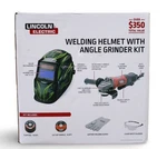 Lincoln Electric Welding Helmet With Angle Grinder Kit K5594-1-new In The Box. Fixed Price $144.00.