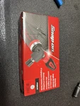Snap-on Ptgr410 Heavy Duty Angle Die Grinder Pneumatic Red/black With Handle. Fixed Price $450.00.