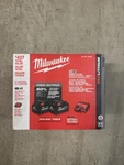 Milwaukee M18 48-59-1862s Xc6.0 Ah 2x High Output Batteries Charger Starter Kit. Fixed Price $189.99.