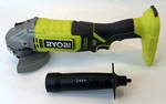 Ryobi One+ 18v Cordless 4-1/2 In. Angle Grinder - Tool Only (pcl445b) -new. Fixed Price $77.55.