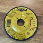 Dewalt Dw4541 Type 27/tipo 27 Fast Cutting Grinding Wheel,4 1/2" By 1/4" 7/8". Fixed Price $7.87.