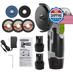 Creddux Cordless Angle Grinder, 3 Inch Mini Grinder Tool With 2pcs 16.8v 2. Fixed Price $51.27.