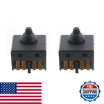 Zhyohen 2pcs 4 Inch Angle Grinder Push Button Power Switch Replacement Black. Fixed Price $12.82.
