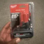 Milwaukee M12 5ah 12v High Capacity Lithium-ion Battery Pack 48-11-2452s. Fixed Price $125.00.