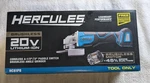 Hercules 20v Brushless Cordless 4-1/2 In. Angle Grinder Hc61pb. Fixed Price $109.00.