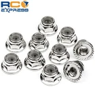 Hpi Serrated Flange Lock Nut M4 Silver Blitz (10) Hpi103729. Fixed Price $15.16.