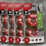 Diablo 4-1/2 In Masonry Cut Off Blades Diamond Rim For Angle Grinder 8. Fixed Price $44.95.