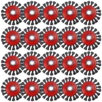 20 Pack 4 Inch Wire Wheels For Angle Grinder, Brush 1/2 Grinder. Fixed Price $69.10.