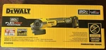 New Dewalt Dcg409vsb 20v Max Xr 4.5 5 Paddle Grinder, Brushless, Variable Speed. Fixed Price $499.00.