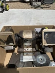 Vintage Rare 1956 Sears 7 Craftsman 1/3hp Bench Grinder 115.7566. Fixed Price $352.50.