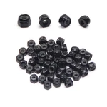Juvielich 50pcs M2 Hex Lock Nuts M2x0.4mm Carbon Steel Tiny Nylon Insert .... Fixed Price $11.40.