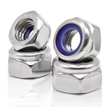 M10 X 1.5mm Metric Nylon Insert Lock Nuts (30pcs) Din 985 Locknuts 304 Stainl.... Fixed Price $14.24.