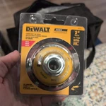 Dewalt Dw4915 3-inch By M10 1.25 Knotted Cup Brush/carbon Steel .020-inch. Fixed Price $12.99.