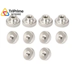 Uxcell Knurled Thumb Nuts, 10pcs M3x0.5mm Iron Round Knobs M3, Silver. Fixed Price $13.34.