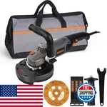 Kseibi Concrete Angle Grinder Machine 5-inch Metal Grinding Tools 11.5amps 1400. Fixed Price $293.07.