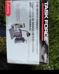 Task Force 6 In. 2.5 Amp Bench Grinder With Flexible Work Light. Fixed Price $44.49.