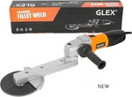 Glex Angle Grinder Stand, Extended Arm, Stainless Steel, New. Fixed Price $140.00.