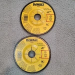 Dewalt Grinding Wheel Aluminum Oxide 24 Grit 3/4" X 7/8" 5" Dw4543 - 2 Pack. Fixed Price $7.00.