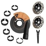 Maxxt Universal Surface Grinding Dust Shroud Kit For Angle Grinders, 2 Pcs.... Fixed Price $50.05.