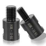 Mcsdfn 2 Pcs Angle Grinder Adapter 5/8"-11 Female To M14/m10 Male Black. Fixed Price $11.21.