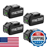 Vervewave 4 Packs 8.0ah Lithium-ion Battery Compatible Dewalt 20v Max Cordless. Fixed Price $172.40.