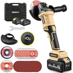 Cordless Rotating Head Angle Grinder 4-1/2 Inch,20v Battery Tool,2 4.0ah. Fixed Price $69.98.