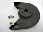Vintage 1970's Craftsman "block" Bench Grinder Rh Wheel Stone Body Guard & Bolts. Fixed Price $29.95.
