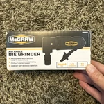 Mcgraw Air Angle Die Grinder - 20000 Rpm 1/3 Horsepower 19 Scfm (58909). Fixed Price $30.00.