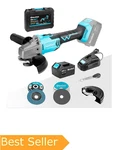 Duratech 20v Cordless Angle Grinder Kit, Brushless Motor. Fixed Price $89.99.