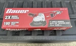 Bauer 7" Angle Grinder / 180 Rotating Body /2x More Power Model# 1962e-b New. Fixed Price $69.99.