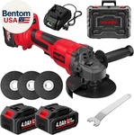 Cordless Angle Grinder 4-1/2 Inch, 10000 Rpm Brushless Tool, 3 Spe. Fixed Price $81.98.