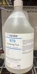 Kester 979 No-clean Soldering Flux, 1-gallon Bottle, Clear, Orl0 (63-0000-0979). Fixed Price $48.00.