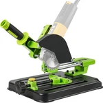 Zwsjlc Upgraded Angle Grinder Stand Sliding Diy Cutter Support Green+black. Fixed Price $81.52.